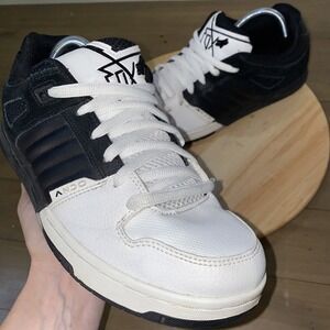 Fox Racing Ando Skateboard Shoes Men 10 US Black White BMX Y2K Chunky Streetwear